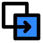 Nested Arrows SVG Icon